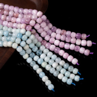 Perles de pierres précieuses naturelles en forme de rondelle 8x7mm, disques plats en jade, entretoises en forme d'abaque pour la fabrication de bracelets, colliers et bijoux