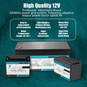 Deko — Batteries au Lithium, <span class=keywords><strong>12</strong></span> <span class=keywords><strong>V</strong></span>, 2022 <span class=keywords><strong>Ah</strong></span>, pour le stockage de l'énergie, nouveauté 100 - Product Image 2