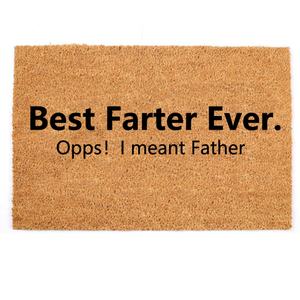 Funny Outside Luxury Brown Home House Door Welcome Mats - Product Image 2