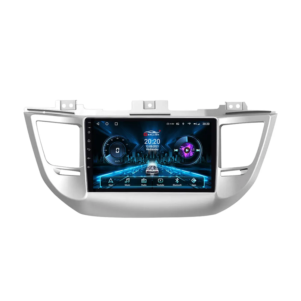 Reproductor dvd Android para el coche radio estéreo para Hyundai Tucson IX35 2015 2016 multimedia 2017 navegación gps