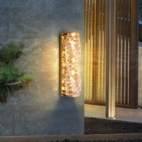 Applique murale LED en cristal de luxe personnalisée, style européen, pour la décoration intérieure de la maison et des hôtels, par les fabricants