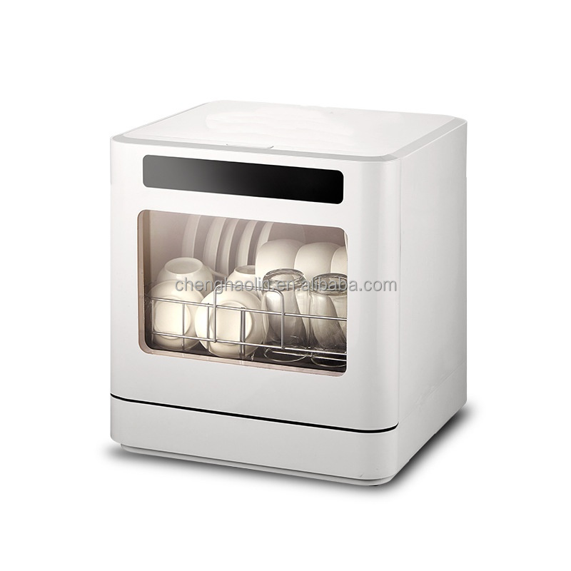 Dorm Apartment Electric Countertop Mini Smart Dishwasher Fully Automatic Drying Disinfection Countertop Portable Mini Dishwasher