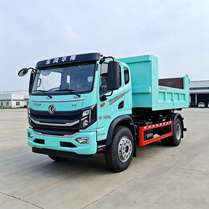 รถบรรทุกติดตั้งถังขยะแบบถอดได้ Dongfeng Huashen T3 ราคาประหยัด พร้อมถังขยะสำหรับงานเทศบาล - Product Image 5