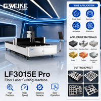Machine de découpe laser à fibre CNC automatique à commande facile 1500W 3015 refroidie par eau haute précision pour acier inoxydable et acier au carbone