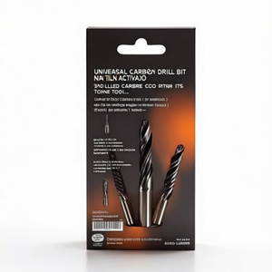 Foret universel en carbure, revêtement Nano TiAlN, forets en carbure 3xD pour machines-outils - Product Image 2