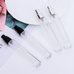 Botol Parfum Semprot Kosong Wanita, Botol Kaca Kecil Bening 10Ml Perjalanan Saku Kustom - Product Image 4