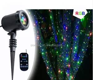 2024 Outdoor Indoor RGB Laser Star Projector Motion Christmas all holidays decoration lights