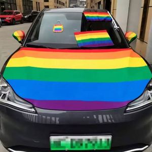 Funda Personalizada para el Capó del Coche con la Bandera de Portugal Impresa, Logotipo Personalizado y Material de Poliéster para el Motor del Coche - Product Image 5