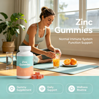Gummies au zinc pour soutenir la fonction normale du système immunitaire