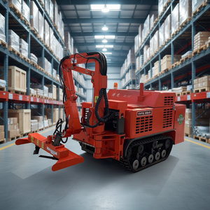 Tondeuse à gazon diesel télécommandée |   Machine de tonte de type chenillé pour travaux lourds, idéale pour l'aménagement paysager et la foresterie sur de grandes surfaces |   Usine OEM - Product Image 5