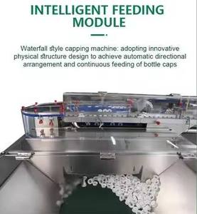 Machine de marquage laser UV à double tête pour bouchons de bouteilles, système de traçabilité anti-contrefaçon entièrement automatique, ligne de production alimentaire et de boissons - Product Image 4