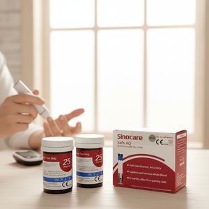Glucómetro y Tiras Reactivas <span class=keywords><strong>Sinocare</strong></span> Safe AQ - Product Image 2