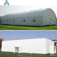 Tente de maintenance gonflable pour avion, hélicoptère, abri, remise, de grande taille, durable, de haute qualité, pour l'extérieur