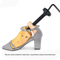 Amélioration de 2 voies de réglage de la taille du bois de pin réglable Extenseur de chaussures Stretcher Shaping Shoe Expansion Shoe Tree
