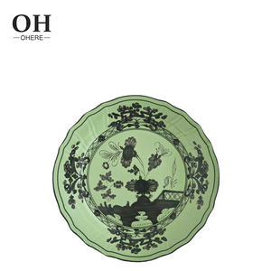 بيع بالجملة من المصنع ريتشارد رودودندرون أخضر فاتح مصنوع يدويًا من العظام الصينية لتأجير الزفاف - Product Image 4