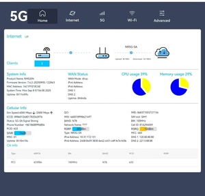 Router CPE LSUN MF5100 WiFi6 4G LTE Cat20 AX3000 5G con Snapdragon X55, Ranura para Tarjeta SIM de Doble Banda, OpenWrt, <span class=keywords><strong>NSA</strong></span>/SA, Firewall, VPN - Product Image 5