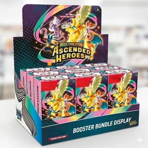<span class=keywords><strong>Pokémon</strong></span> Ascended Heroes TCG Booster Bundle M2A Inglese Espansione Mega Evolution Contiene il booster bundle <span class=keywords><strong>di</strong></span> Ascended Heroes TCG - Product Image 3