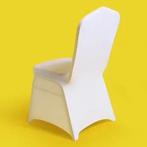 Factory supply polyester chair cover for banquet wedding chair decoration hotel seat cover wholesale exporter