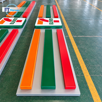 Enseigne lumineuse personnalisée à LED avec logo rétroéclairé, haute luminosité, boîte lumineuse pour magasin, épicerie, station-service