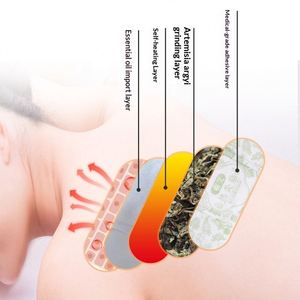 Parche de Moxibustión Yucao Hall Qiai con Aceite Esencial, Terapia Magnética, Autocalentamiento, Calor Herbal para la Salud del Ombligo, Cervical y Rodilla - Product Image 4