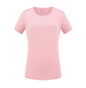 T-shirts de sport personnalisés pour hommes et femmes, respirants, à séchage rapide, pour la randonnée, la salle de sport, manches courtes simples - Product Image 2