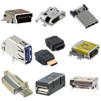 Conector USB Tipo B, 4 Pines, Enchufe USB 1.1