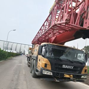 Sany 80 Ton Hydraulische Knokkelgiek Opvouwbare Fok Afstandsbediening Telescopische Gelede Vrachtwagen Gemonteerde Kraanwagenkranen - Product Image 3