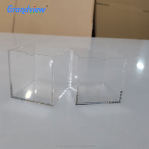 Grandview rõ ràng Acrylic Hộp Quà Tặng <span class=keywords><strong>plexiglass</strong></span> tấm Acrylic cắt với nắp - Product Image 4