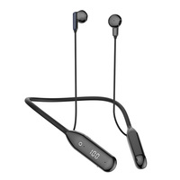 Écouteurs sans fil JYD A21D stéréo à porter autour du cou, BT5.3, réduction du bruit, intra-auriculaires, mains libres, bandeau sport