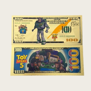 Billet de banque américain Joker 2026 plaqué or 24 carats pour collection - Product Image 3