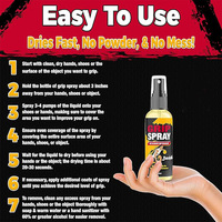 Spray d'adhérence sportif pour bâtons de baseball, gants de football et chaussures de basketball – Efficace par temps chaud, froid ou humide – Transparent et séchage rapide