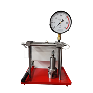 PJ-60 nouveau testeur de buse d'injecteur diesel en acier 60MPA détecteur vertical d'alimentation en huile à pression manuelle - Product Image 1