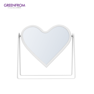 Thiết kế sáng tạo hình trái tim màu sắc tùy chỉnh vật liệu kim loại Tabletop Gương trang điểm cho phòng ngủ cloakroom - Product Image 4