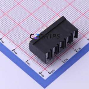 JL212R-50005B01 Spring Terminal Block Bent Lead Through Hole,P=5mm Connector 1x5P 5mm Black Right Angle Insert - Product Image 2