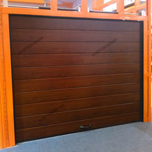 노턴 도매 자동 현대 주거 알루미늄 단면 강철 오버 헤드 차고 문 - Product Image 6