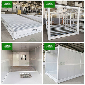 Conteneur pliable de type X en promotion en Chine, facile à assembler, préfabriqué, pour l'aménagement de fermes et le stockage d'équipements - Product Image 3