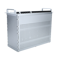 Boîtier de montage 4U personnalisable en alliage d'aluminium CPCI ATCA VPX avec guide de carte, ventilation et insertion de carte PCB, indice de protection IP54