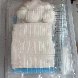 ชุดปิดแผลแบบใช้แล้วทิ้ง ปลอดเชื้อ โปร่งใส สำหรับการผ่าตัด ฆ่าเชื้อด้วยรังสีอินฟราเรด  สำหรับการปฐมพยาบาล ได้รับการรับรองมาตรฐาน CE ทางการแพทย์ - Product Image 1