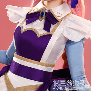 Costume Cosplay di Gwen, Anime Game <span class=keywords><strong>LoL</strong></span> la Semplice Strega, Parrucca Sexy, Uniforme <span class=keywords><strong>da</strong></span> Battaglia Lolita, Abito Quotidiano per Halloween - Product Image 3