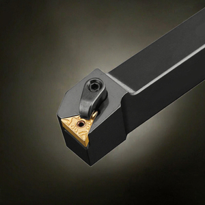 Herramienta de Torneado Externo de 16 mm con Recubrimiento de Nitruro de Titanio para Torno CNC de Control Manual, Forma Trapezoidal - Product Image 3