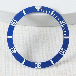 ขอบนาฬิกาขนาด 38 มม. วัสดุเซรามิก/อะลูมิเนียม สำหรับนาฬิกา <span class=keywords><strong>Submariner</strong></span> <span class=keywords><strong>Seiko</strong></span> Mods สำหรับ GMT Yacht-master NH35 อุปกรณ์เสริมนาฬิกา ตัวเรือน แหวนขอบตัวเรือน - Product Image 4