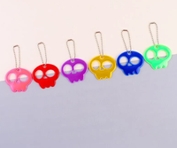 Amour réfléchissant enfants étudiants sac à dos accessoires pendentif réfléchissant porte-clés nuit sécurité signes d'avertissement mettre en évidence équitation