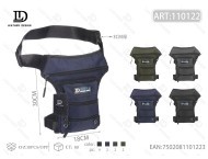 Borsa da gamba casual da uomo 13 pollici in nylon con chiusura a cerniera, cuscino d'aria e tracolla rimovibile per uso esterno - Product Image 1