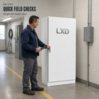 Armoire de contrôle d'automatisation industrielle, boîte de distribution IP55 en acier thermolaqué, coffret PLC VFD, OEM ODM personnalisé