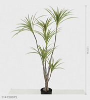 Bonsaï artificiel, faux arbre Dracaena, 1,8 m, matériau PE, respectueux de l'environnement, décoration pour la maison et le bureau