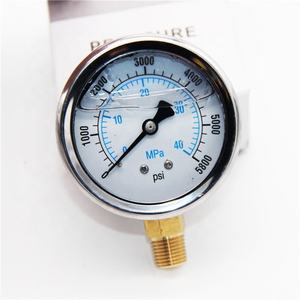 स्टेनलेस स्टील उच्च दबाव वायुहीन रंग स्प्रेयर दबाव नापने का यंत्र - Product Image 5