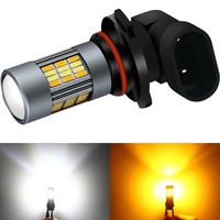 Ampoules de phares de voiture, feux antibrouillard LED H8 H11 9005 9006 HB3 HB4 4014 CHIP 62SMD 12V, nouvelle fixation universelle 2.4W DJ055