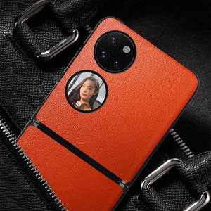 Funda de cuero de bolsillo para teléfono <span class=keywords><strong>Huawei</strong></span> <span class=keywords><strong>P50</strong></span>, carcasa plegable antigolpes, gran oferta - Product Image 4