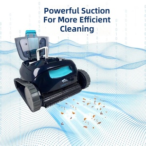 Aspiradora Robótica Inalámbrica de Alta Calidad para Piscinas Medianas, Limpieza Automática, Se Puede Recoger Automáticamente - Product Image 2