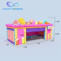 Tienda de regalos de Carnaval inflable personalizada, tienda comercial, tienda inflable, juego publicitario, cabina de bebidas inflable para eventos